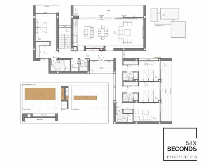 3 slaapkamer Villa te koop in Cumbre del Sol met zwembad garage - € 3.114.000 (Ref: 7782937)