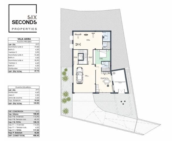 5 sypialnia Willa na sprzedaż w Dehesa de Campoamor, Orihuela z basenem garażem - 3 600 000 € (Ref: 7811470)