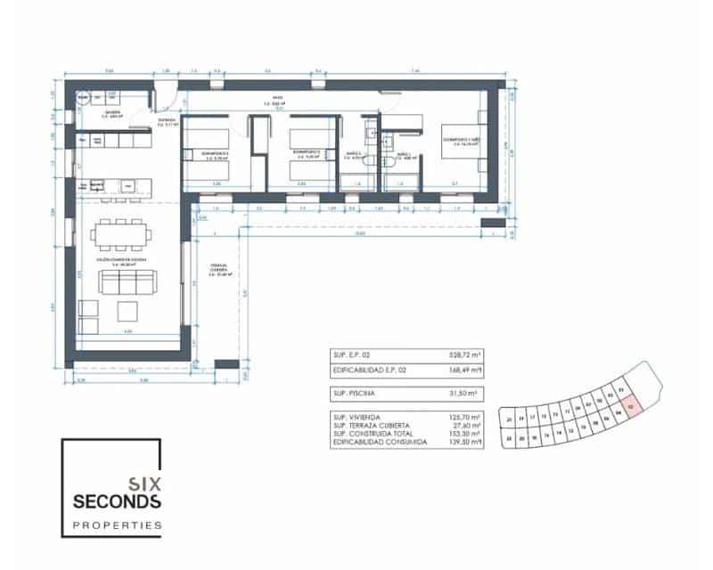 3 Zimmer Villa zu verkaufen in La Romana mit Pool - 360.000 € (Ref: 7824564)