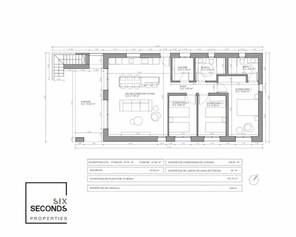 3 slaapkamer Villa te koop in Aspe met zwembad - € 360.000 (Ref: 7824566)