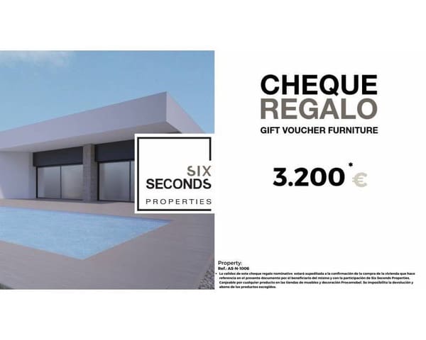 3 Zimmer Villa zu verkaufen in Aspe mit Pool - 375.000 € (Ref: 7824567)