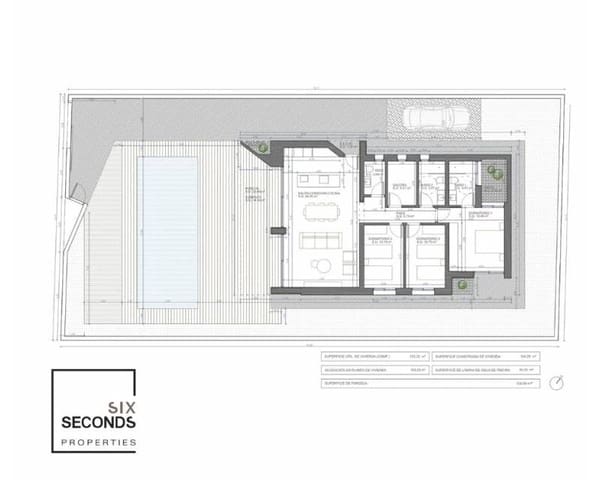 3 Zimmer Villa zu verkaufen in Aspe mit Pool - 375.000 € (Ref: 7824567)