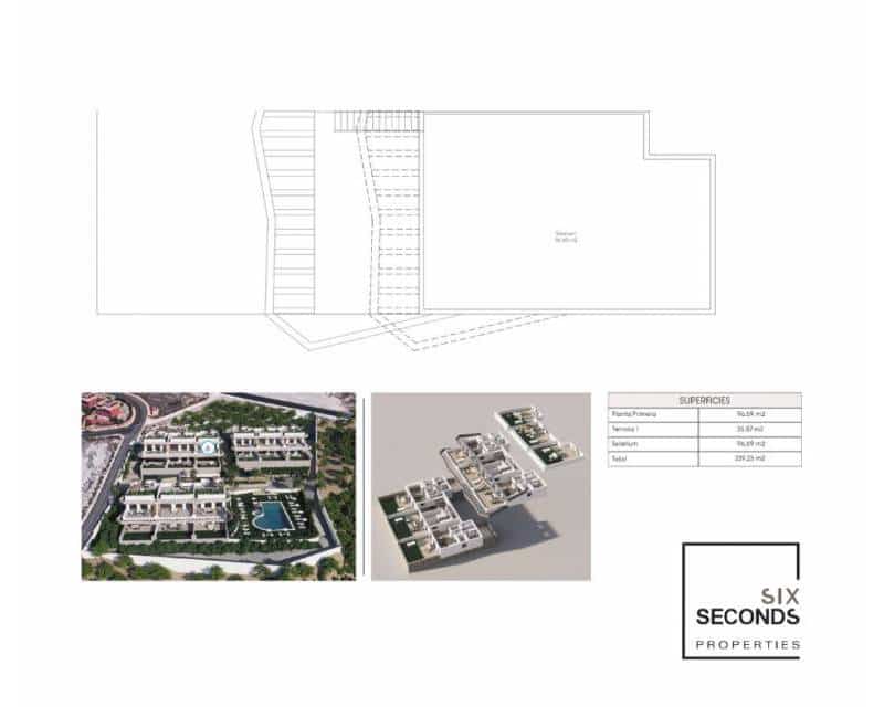 3 sypialnia Dom na sprzedaż w Finestrat z basenem - 479 900 € (Ref: 7847291)