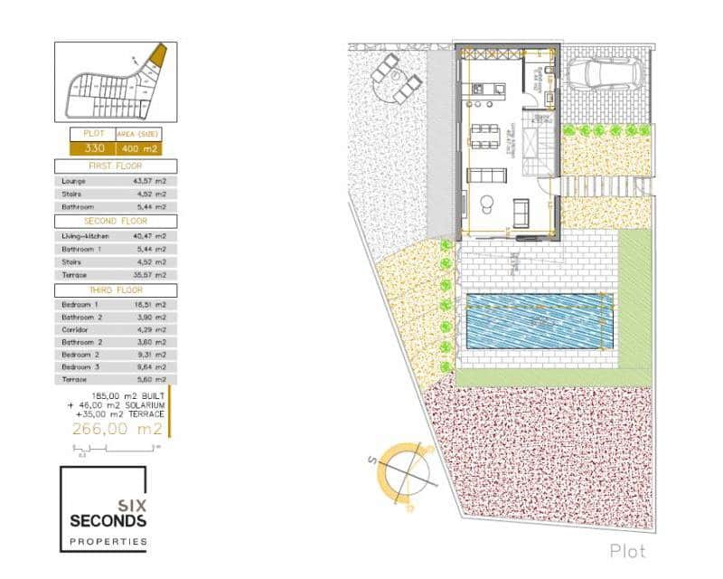 3 soveværelse Villa til salg i Villamartin med swimmingpool garage - € 669.900 (Ref: 7849004)