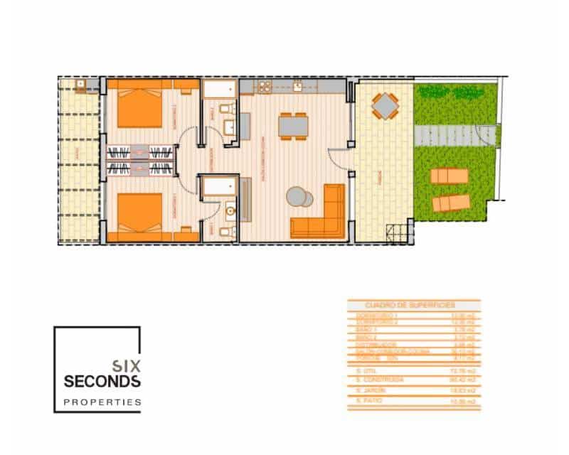 2 Zimmer Haus zu verkaufen in Pilar de la Horadada mit Pool Garage - 252.900 € (Ref: 7853958)