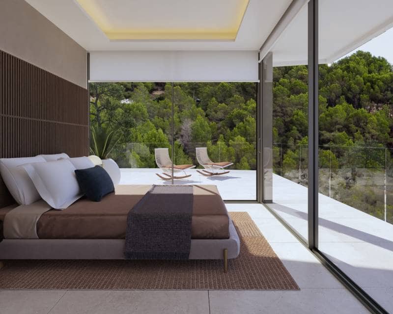 4 sypialnia Willa na sprzedaż w Altea la Vella z basenem garażem - 2 250 000 € (Ref: 7862236)