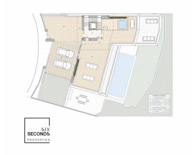 4 sypialnia Willa na sprzedaż w Altea la Vella z basenem garażem - 2 250 000 € (Ref: 7862236)