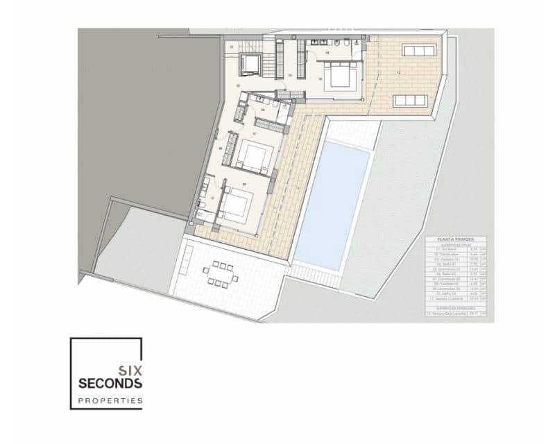 4 sypialnia Willa na sprzedaż w Altea la Vella z basenem garażem - 2 250 000 € (Ref: 7862236)