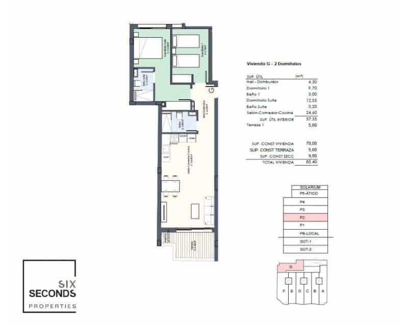 2 quarto Apartamento para venda em Torrevieja com piscina - 339 000 € (Ref: 7968839)