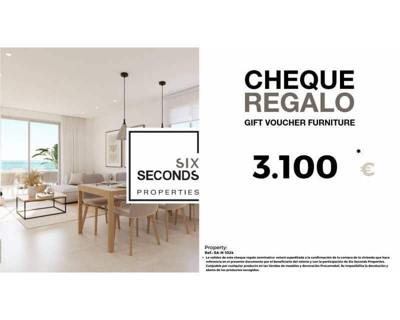 3 chambre Penthouse à vendre à Santa Pola avec piscine - 495 000 € (Ref: 7979125)