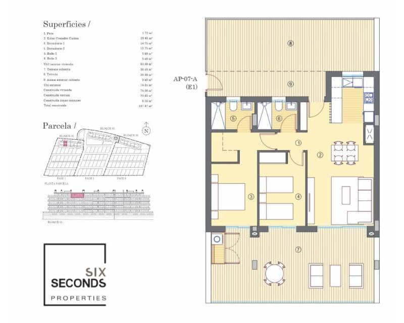 2 soveværelse Penthouse til salg i Muchamiel / Mutxamel med garage - € 399.000 (Ref: 7981193)