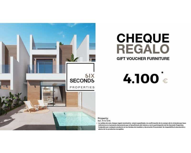 3 chambre Villa/Maison à vendre à San Pedro del Pinatar avec piscine garage - 384 900 € (Ref: 7990159)