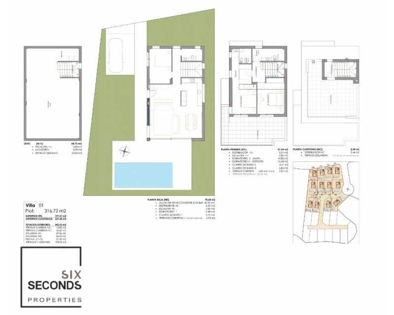 3 Zimmer Villa zu verkaufen in San Miguel de Salinas mit Pool - 649.000 € (Ref: 7992616)