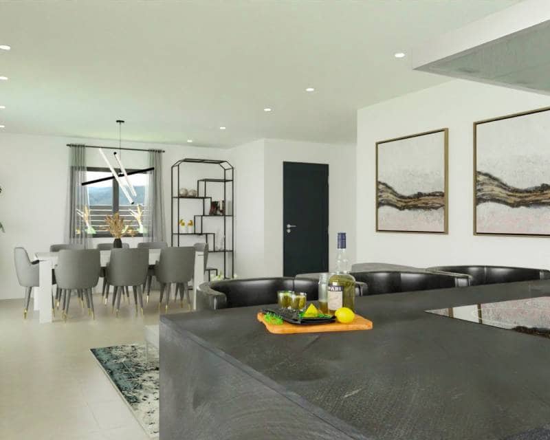 3 sovrum Villa till salu i Monforte del Cid med pool - 415 000 € (Ref: 8005207)