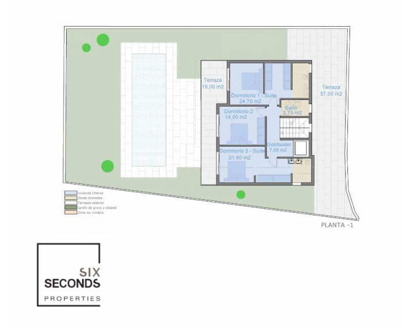 3 quarto Moradia Geminada para venda em Rojales com piscina - 925 000 € (Ref: 8008845)