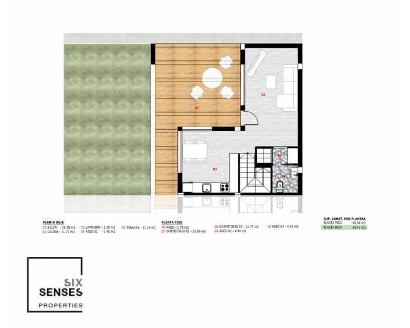 2 chambre Appartement à vendre à Monforte del Cid avec piscine garage - 395 000 € (Ref: 8047066)