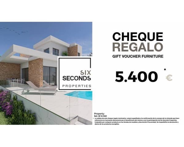 3 bedroom Villa for sale in San Fulgencio with pool - € 800,000 (Ref: 8103486)