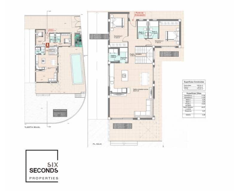 3 bedroom Villa for sale in San Fulgencio with pool - € 800,000 (Ref: 8103486)