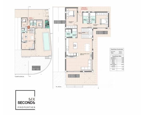 3 bedroom Villa for sale in San Fulgencio with pool - € 800,000 (Ref: 8103486)