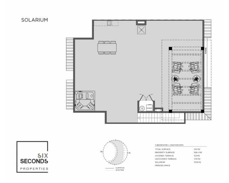 3 slaapkamer Penthouse te koop in Ciudad Quesada met zwembad garage - € 444.500 (Ref: 8122888)