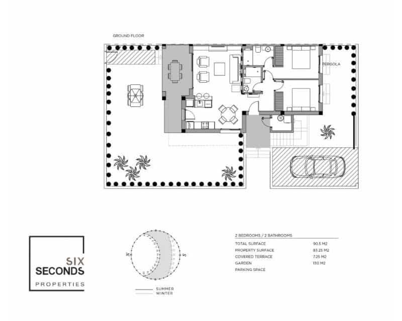 2 Zimmer Apartment zu verkaufen in Ciudad Quesada mit Pool Garage - 316.500 € (Ref: 8130416)