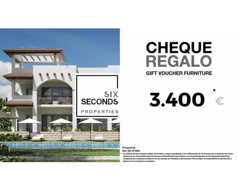 2 Zimmer Apartment zu verkaufen in Ciudad Quesada mit Pool Garage - 316.500 € (Ref: 8130416)