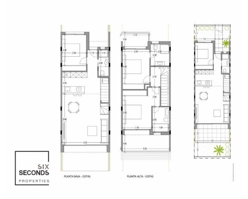 3 soveværelse Rækkehus til salg i Finestrat med swimmingpool - € 495.000 (Ref: 8132623)