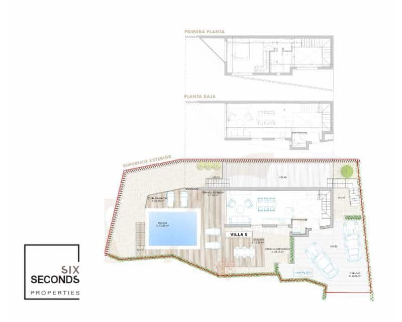 2 sypialnia Willa na sprzedaż w San Juan de Alicante / Sant Joan d'Alacant z basenem - 595 000 € (Ref: 8139481)