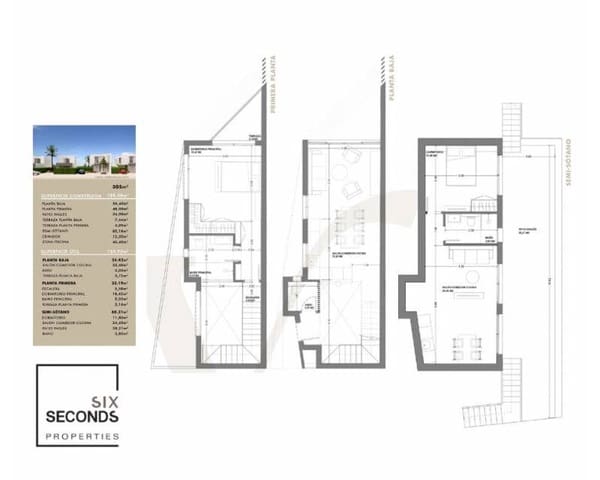 2 Zimmer Villa zu verkaufen in San Juan de Alicante / Sant Joan d'Alacant mit Pool - 595.000 € (Ref: 8139481)