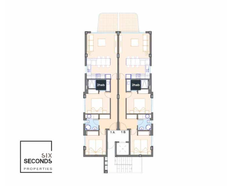 2 slaapkamer Appartement te koop in Guardamar del Segura met zwembad - € 309.000 (Ref: 8147025)