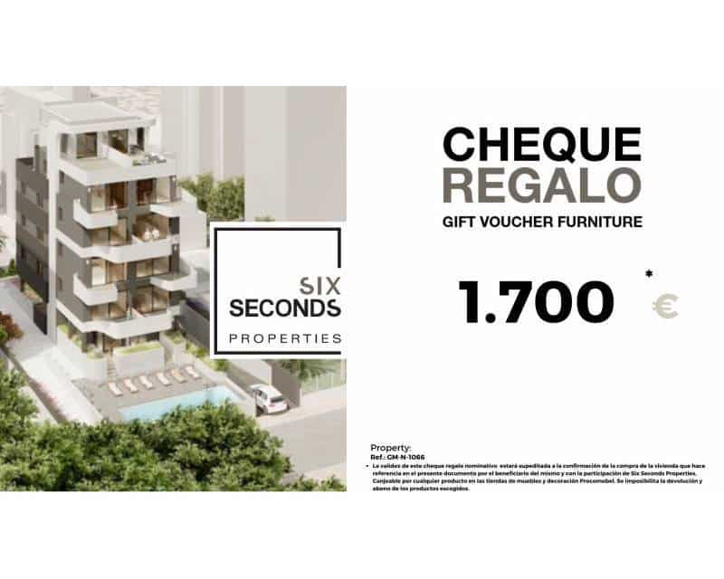 2 slaapkamer Appartement te koop in Guardamar del Segura met zwembad - € 309.000 (Ref: 8147025)