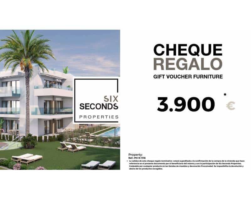 3 slaapkamer Penthouse te koop in Pilar de la Horadada met zwembad - € 359.000 (Ref: 8155913)