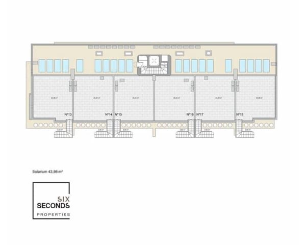 3 quarto Penthouse para venda em Pilar de la Horadada ciudad, Pilar de la Horadada com piscina - 379 000 € (Ref: 8155913)