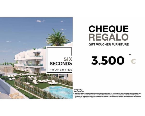 3 bedroom Apartment for sale in Pilar de la Horadada ciudad, Pilar de la Horadada with pool - € 319,000 (Ref: 8155914)