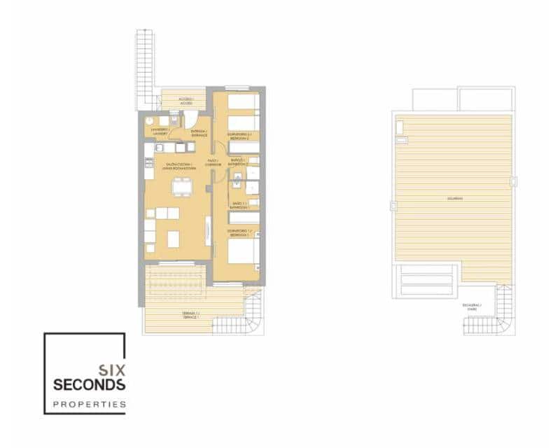 2 chambre Maison de Ville à vendre à Vistabella avec piscine garage - 269 300 € (Ref: 8164207)