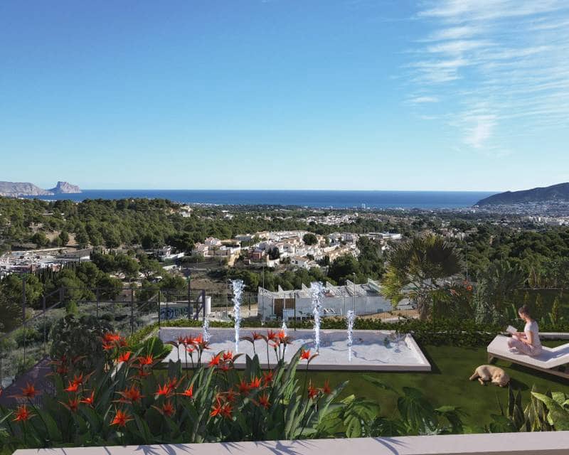 4 soverom Rekkehus til salgs i La Nucia med svømmebasseng - € 457 000 (Ref: 8164884)