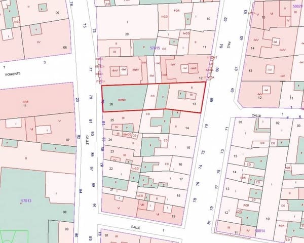 Byggegrund til salg i Zona Pueblo, Guardamar del Segura - € 1.050.000 (Ref: 8167530)