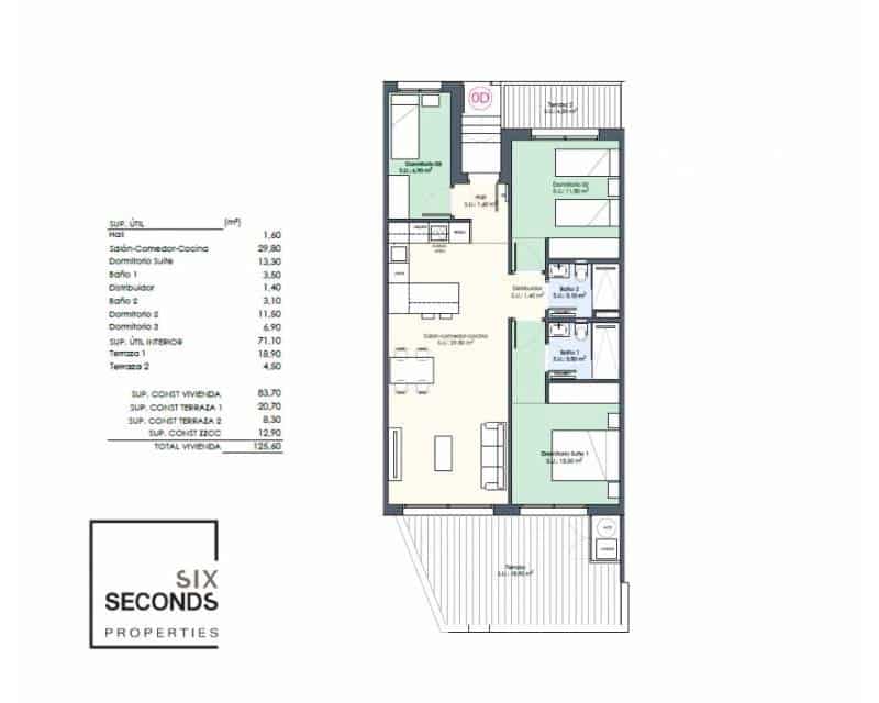 3 slaapkamer Appartement te koop in Benijofar met zwembad - € 328.000 (Ref: 8182644)