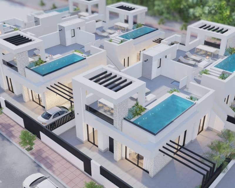 3 bedroom Villa for sale in Torre-Pacheco with pool - € 615,000 (Ref: 8182791)