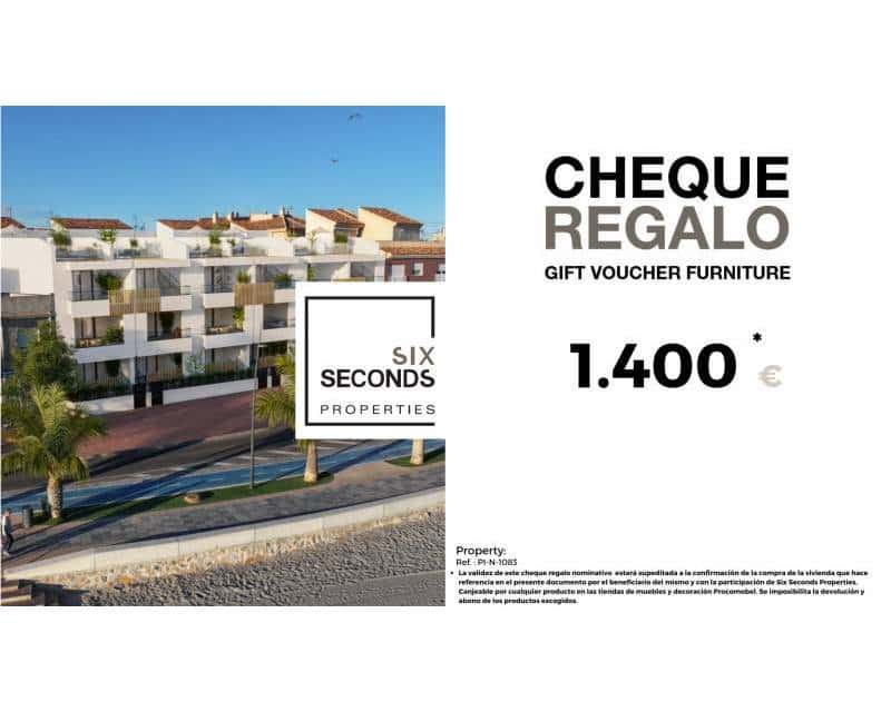 3 bedroom Beach Apartment for sale in Lo Pagan - € 400,000 (Ref: 8205554)