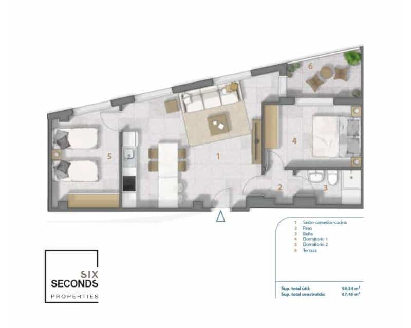 1 Zimmer Apartment zu verkaufen in Los Cuarteros - 240.000 € (Ref: 8205555)