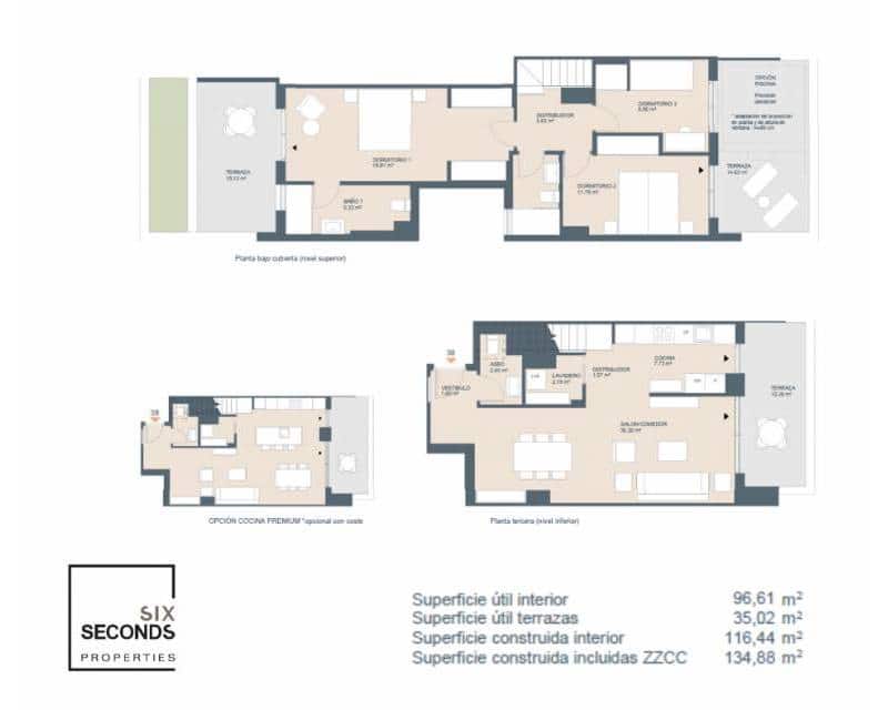3 Zimmer Apartment zu verkaufen in Javea / Xabia mit Pool Garage - 737.650 € (Ref: 8212374)
