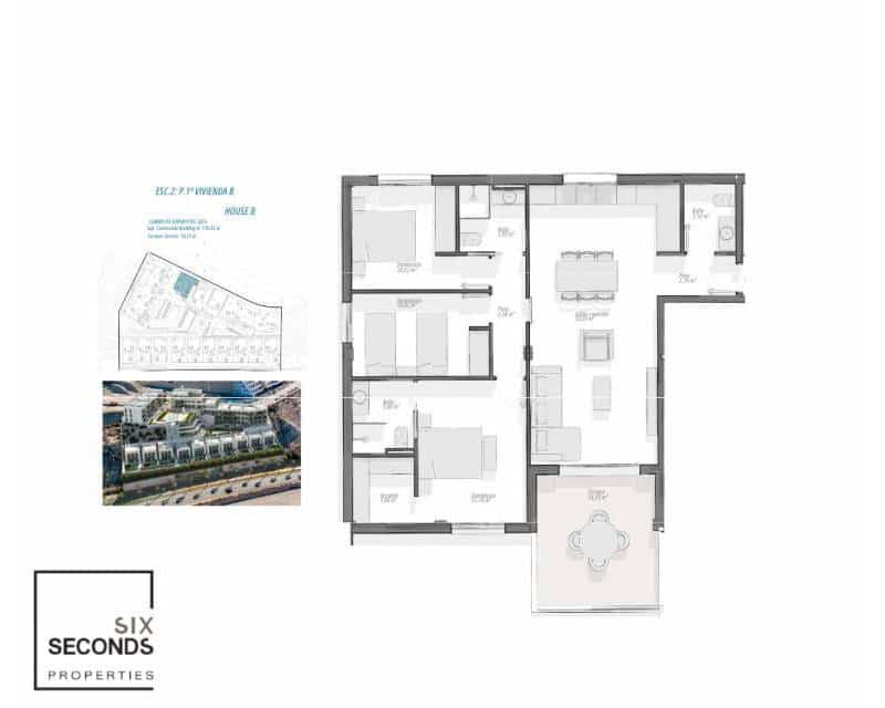 3 quarto Apartamento para venda em Aguilas com piscina garagem - 288 000 € (Ref: 8230475)