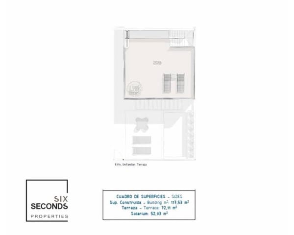 4 soveværelse Semi-Rækkehus til salg i El Hornillo, Aguilas med swimmingpool garage - € 378.000 (Ref: 8237354)