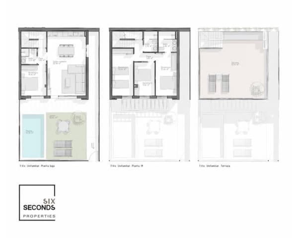 4 camera da letto Villetta Bifamiliare in vendita in El Hornillo, Aguilas con piscina garage - 405.000 € (Rif: 8237354)