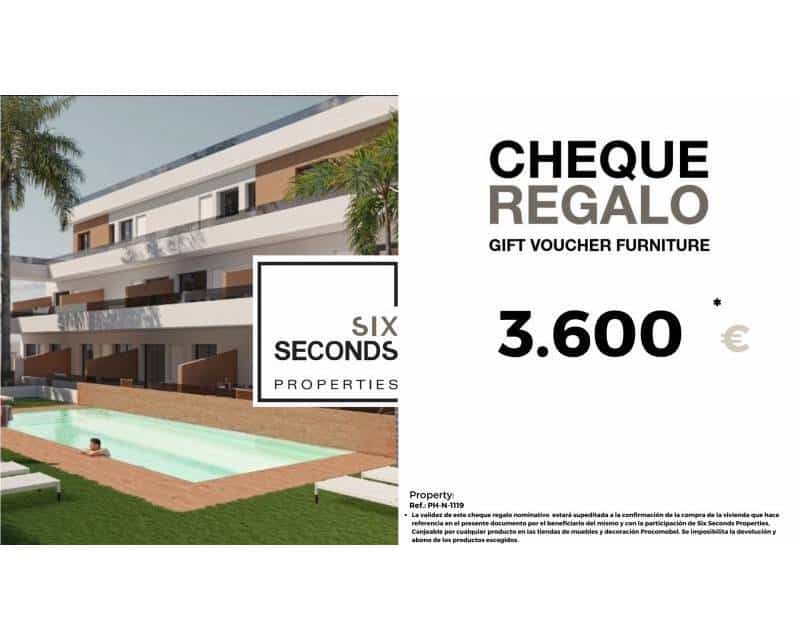 2 slaapkamer Penthouse te koop in Pilar de la Horadada met zwembad - € 290.000 (Ref: 8244210)