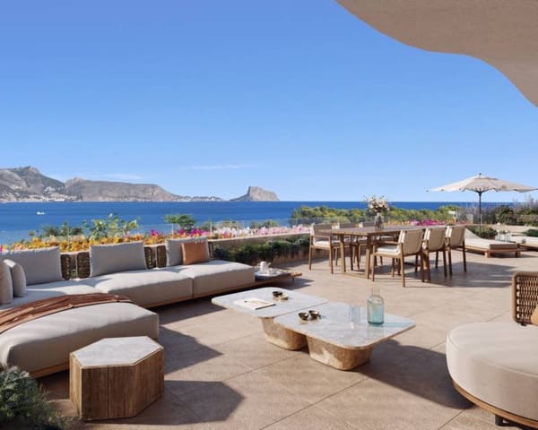 3 slaapkamer Penthouse te koop in Albir, Alfaz del Pi / L'Alfàs del Pi met zwembad garage - € 850.000 (Ref: 8260249)