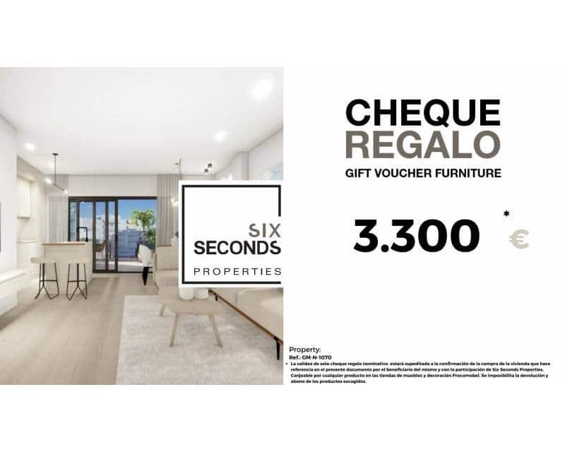 3 chambre Penthouse à vendre à Guardamar del Segura - 339 500 € (Ref: 8263851)