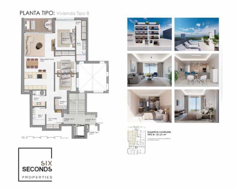 3 slaapkamer Flat te koop in Guardamar del Segura met zwembad garage - € 450.000 (Ref: 8271830)