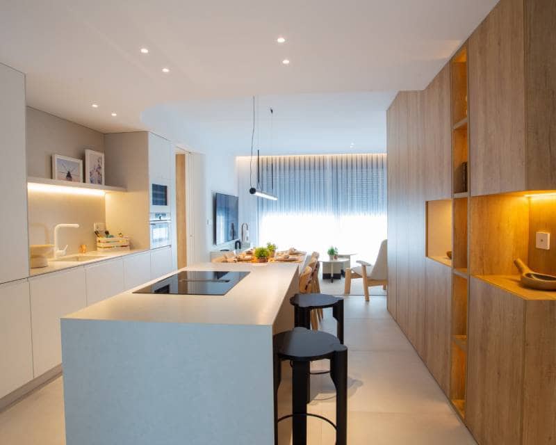 2 sypialnia Penthouse na sprzedaż w La Manga del Mar Menor z basenem - 950 000 € (Ref: 8281904)